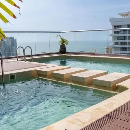 Sea Y Lagoon View 3 Hab Premium Comfort Apartamento Cartagena